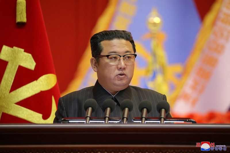 &copy; Reuters. Líder norte-coreano Kim Jong Un 
Foto sem data divulgada em 07/12/2021 
KCNA via REUTERS