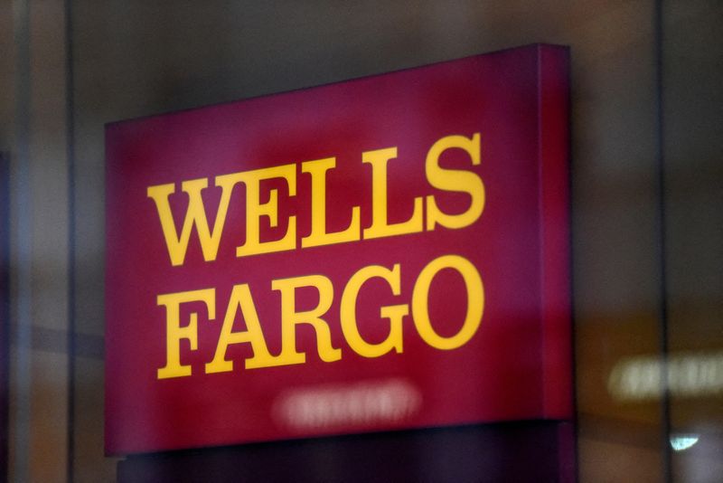 &copy; Reuters. Logo do Wells Fargo em Nova York
10/01/2017. REUTERS/Stephanie Keith/File Photo