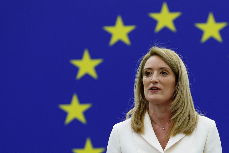 Maltese conservative Metsola becomes third woman to head EU parliament