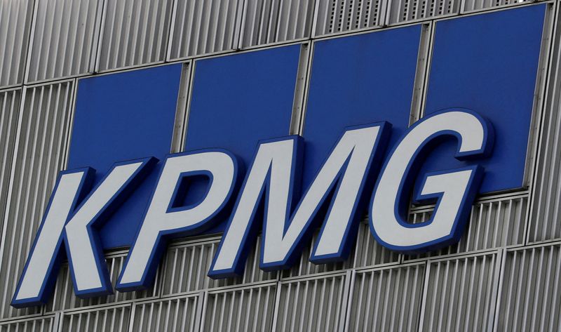 &copy; Reuters. FILE PHOTO: The KPMG logo is seen at their offices at Canary Wharf financial district in London, Britain, March 3, 2016.  REUTERS/Reinhard Krause