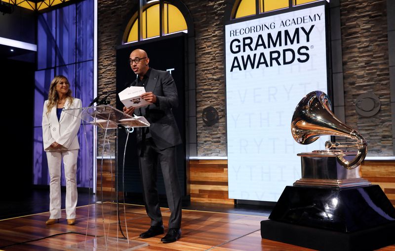 &copy; Reuters. Anúncio de indicados ao Grammy de 2020 em Nova York
20/11/2019
REUTERS/Mike Segar