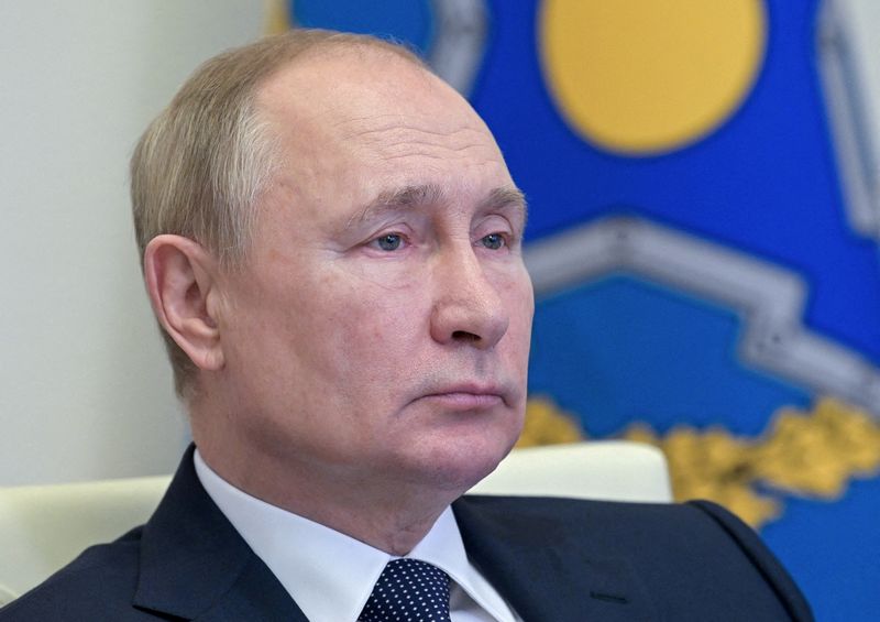 &copy; Reuters. 10/01/2022
Sputnik/Aleksey Nikolskyi/Kremlin via REUTERS 