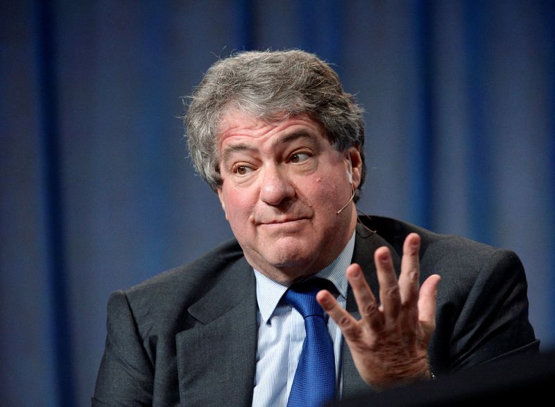 &copy; Reuters. FILE PHOTO: Leon Black, Chairman and CEO Apollo Global Management, LLC, takes part in Private Equity: Rebalancing Risk session during the 2014 Milken Institute Global Conference in Beverly Hills, California April 29, 2014.  REUTERS/Kevork Djansezian/File 