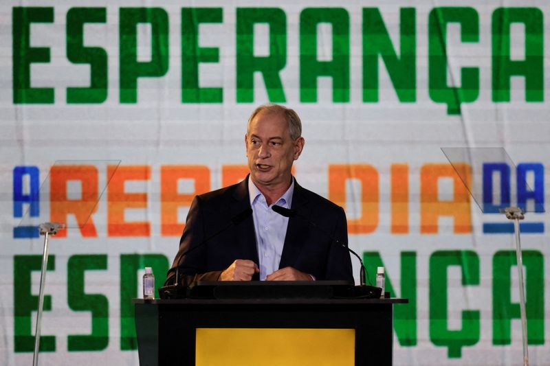 &copy; Reuters. Ciro Gomes lança pré-candidatura à Presidência
21/01/2022
REUTERS/Ueslei Marcelino