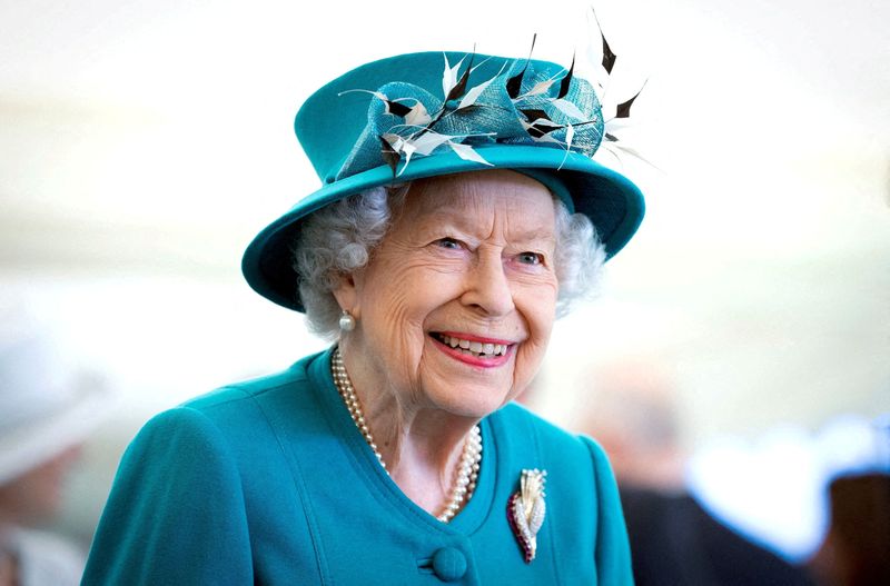 &copy; Reuters. الملكة إليزابيث ملكة بريطانيا في ادنبره باسكتلندا يوم أول يوليو تموز 2021. صورة من ممثل لوكالات الأنباء. 
