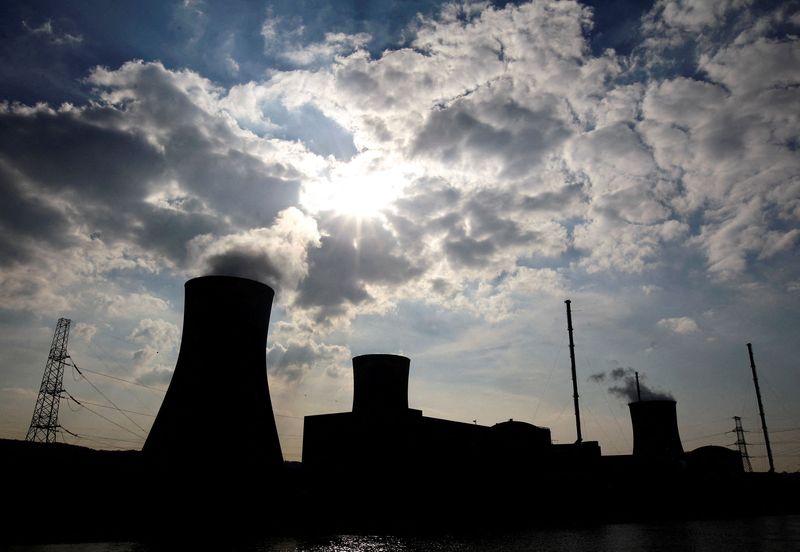&copy; Reuters. FILE PHOTO: A general view of a Belgian nuclear power station in Tihange March 15, 2011.   REUTERS/Thierry Roge/File Photo