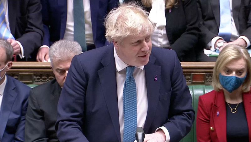 'Insane', UK's Johnson criticises EU over N.Ireland post-Brexit trade