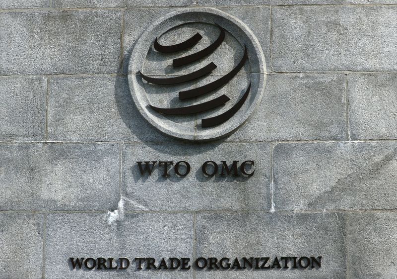 &copy; Reuters. Logo da OMC na sede da organização em Genebra
28/09/2021
REUTERS/Denis Balibouse