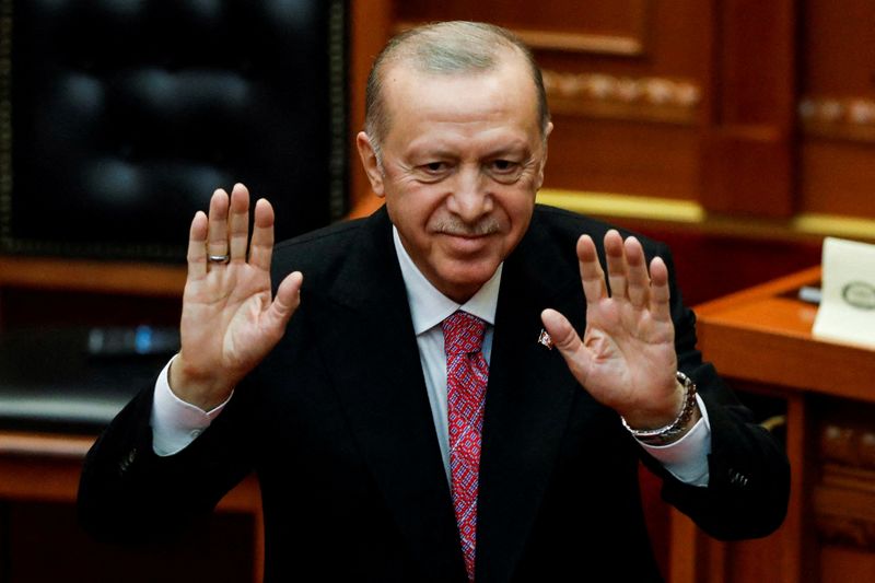 &copy; Reuters. الرئيس التركي رجب طيب أردوغان - صورة من أرشيف رويترز.