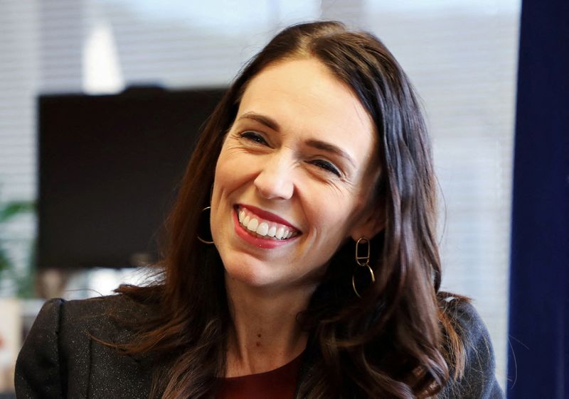 &copy; Reuters. FILE PHOTO: New Zealand's Prime Minister Jacinda Ardern speaks during an interview with Reuters in Wellington, New Zealand, December 11, 2019.  REUTERS/Yiming Woo/File Photo