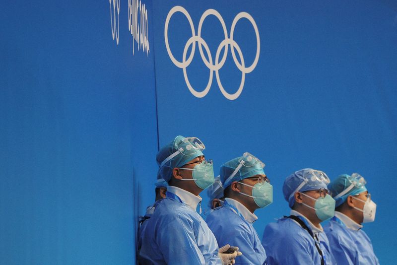 Olympics-China reports 34 new COVID-19 cases among Games-related personnel