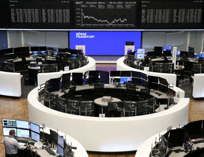 European shares supported by tech, but mark worst month since late-2020