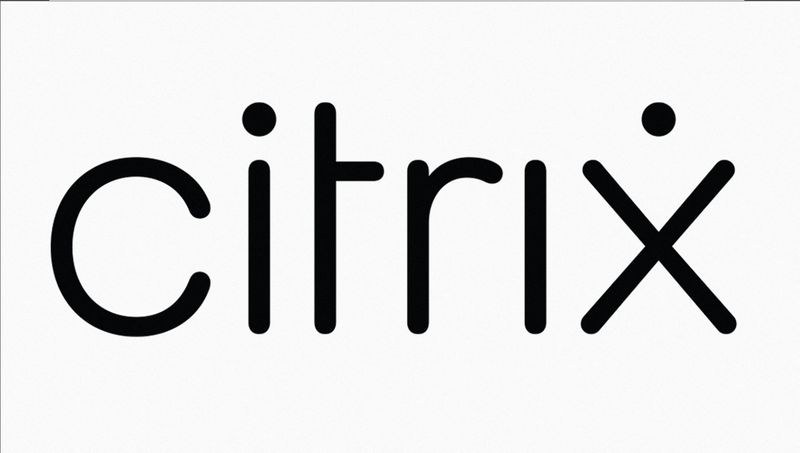 &copy; Reuters. The Citrix logo.    Courtesy Citrix Systems
