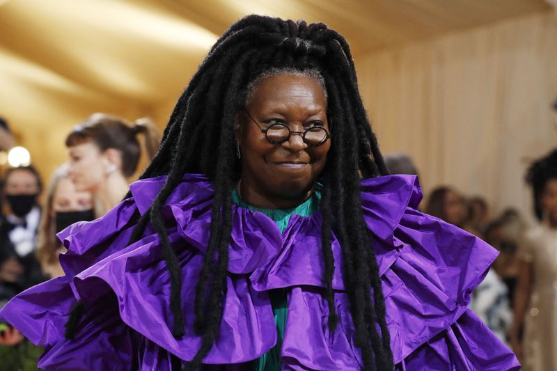 &copy; Reuters. Atriz Whoopi Goldberg no Museu Metropolitano de Arte em Nova York
13/09/2021 REUTERS/Mario Anzuoni