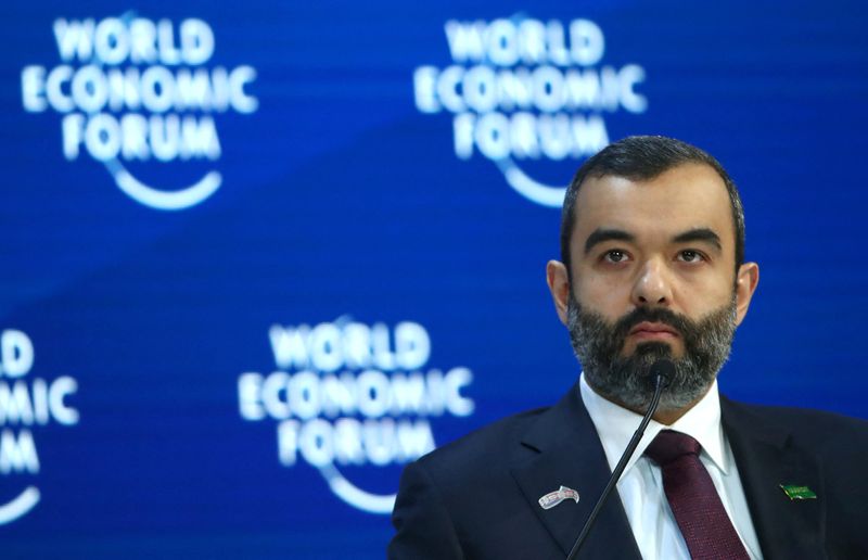 &copy; Reuters. FILE PHOTO: Abdullah Alswaha, Minister of Communications and Information Technology of Saudi Arabia attends a session at the 50th World Economic Forum (WEF) annual meeting in Davos, Switzerland, January 23, 2020. REUTERS/Denis Balibouse