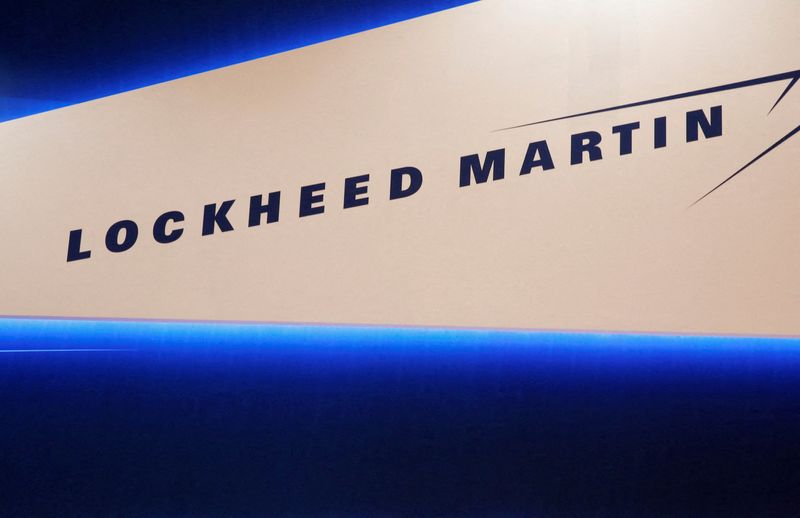 &copy; Reuters. FILE PHOTO: Lockheed Martin's logo is seen during Japan Aerospace 2016 air show in Tokyo, Japan, October 12, 2016. REUTERS/Kim Kyung-Hoon/File Photo