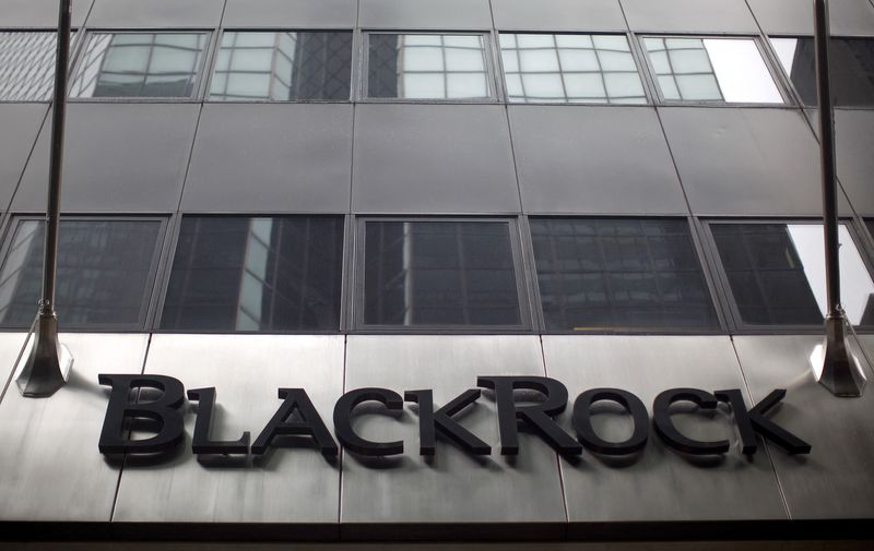 © Reuters. FILE PHOTO: A BlackRock building is seen in New York June 12, 2009. REUTERS/Eric Thayer