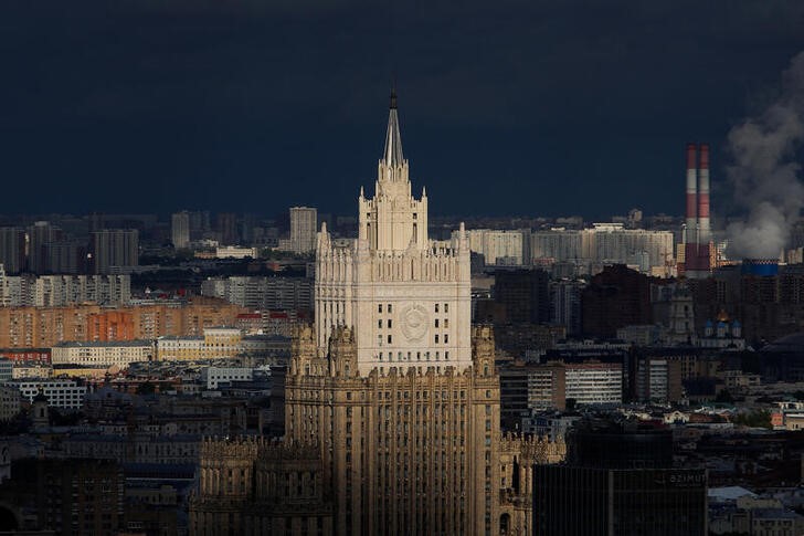 &copy; Reuters. A general view shows the Russian Foreign Ministry headquarters in Moscow, Russia May 18, 2020. REUTERS/Maxim Shemetov