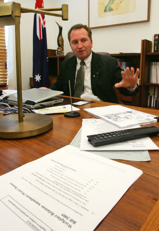&copy; Reuters. نائب رئيس الوزراء الأسترالي بارنابي جويس في صورة من أرشيف رويترز.