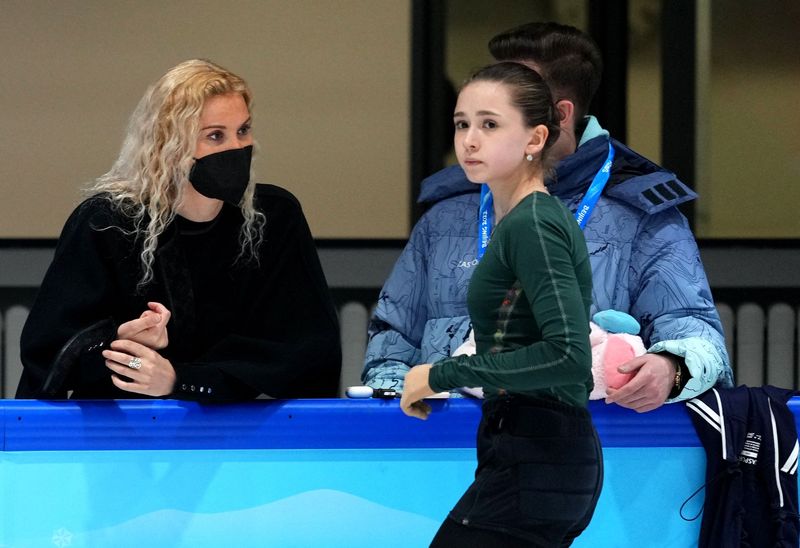Olympics - Valieva's entourage under investigation by World Anti-Doping Agency