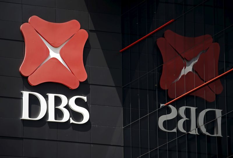 &copy; Reuters. FILE PHOTO: A logo of DBS is pictured outside an office in Singapore January 5, 2016. REUTERS/Edgar Su