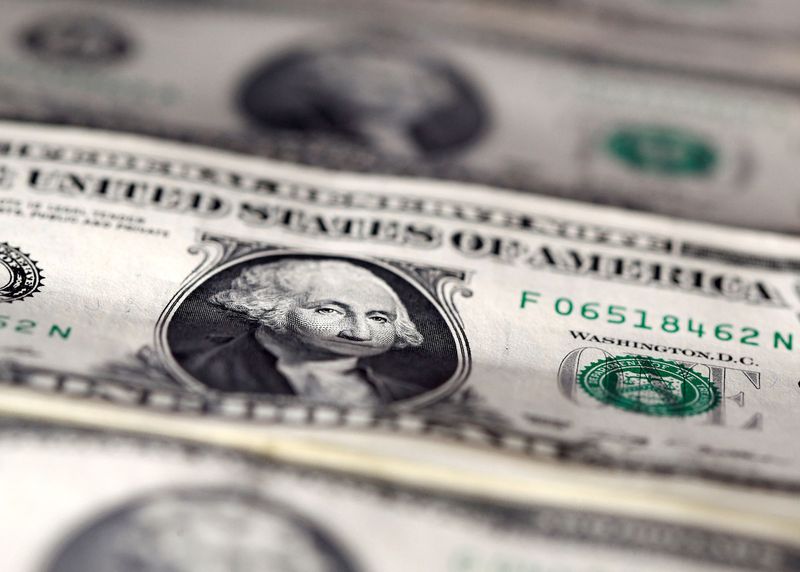 Dollar gains as Ukraine worries rise, Bullard reiterates rate comments
