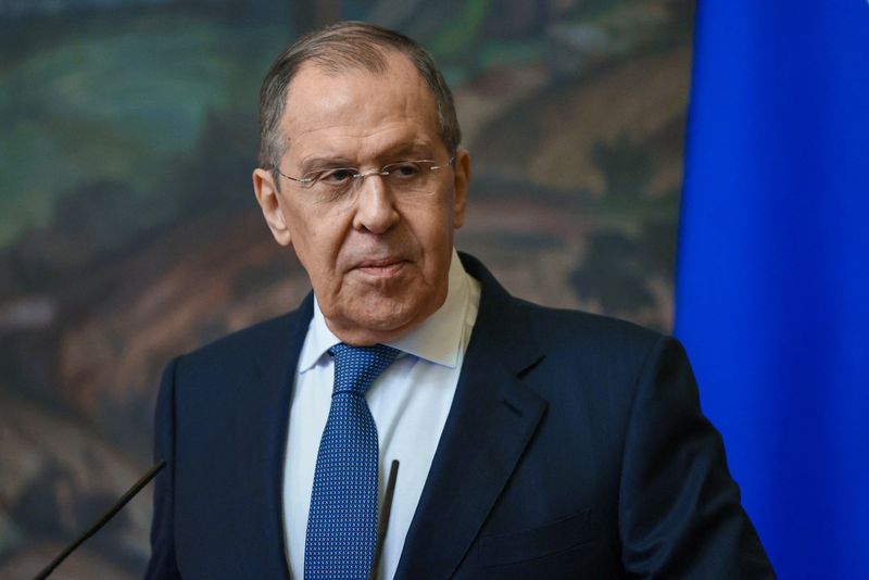 &copy; Reuters. Ministro das Relações Exteriores da Rússia, Sergei Lavrov, em Moscou
10/02/2022 Ministério das Relações Exteriores da Rússia/Divulgação via REUTERS