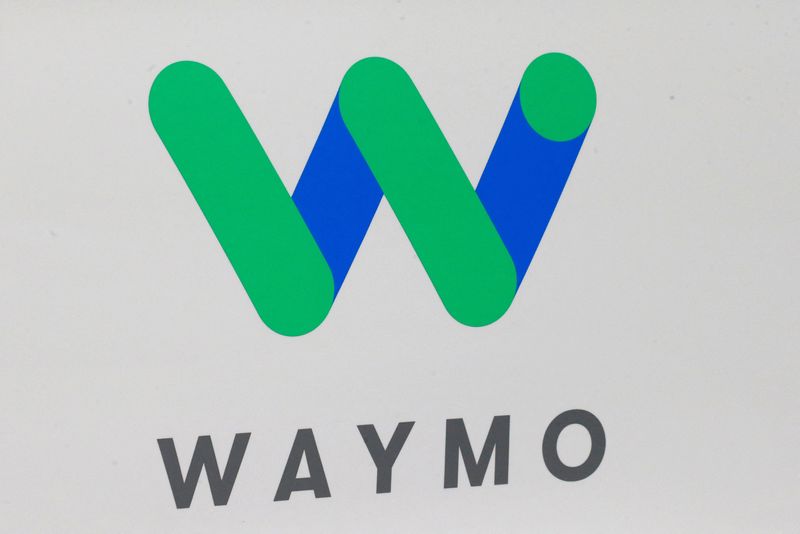 &copy; Reuters. FILE PHOTO: The Waymo logo is displayed during the company's unveil of a self-driving Chrysler Pacifica minivan during the North American International Auto Show in Detroit, Michigan, U.S., January 8, 2017.  REUTERS/Brendan McDermid/File Photo