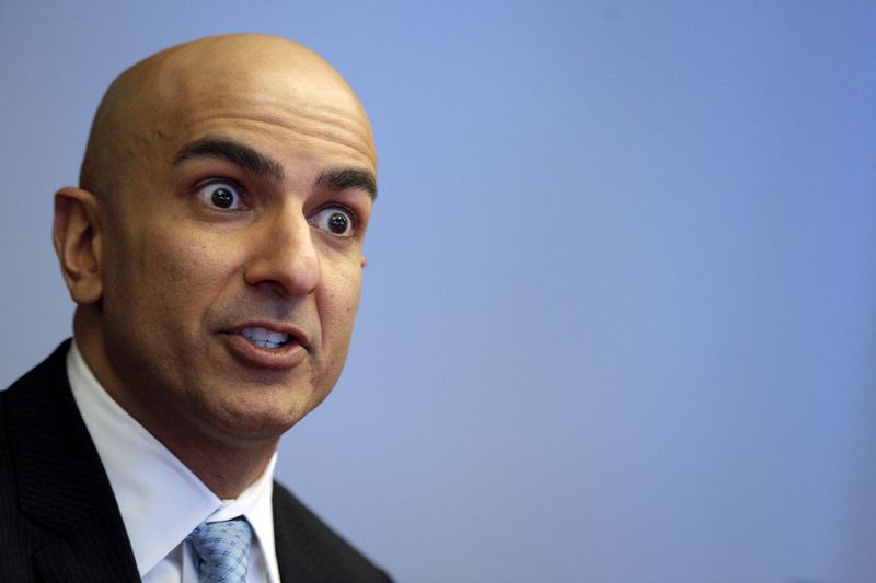 &copy; Reuters. FOTO DE ARCHIVO- El presidente de la Fed de Minneapolis, Neel Kashkari, habla durante una entrevista en Reuters en Nueva York, Estados Unidos, el 17 de febrero de 2016. REUTERS/Brendan McDermid/