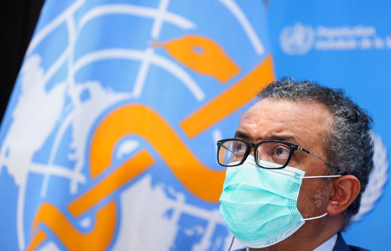 &copy; Reuters. 　２月１７日、世界保健機関（ＷＨＯ）のテドロス事務局長（写真）は、将来の健康危機に備えて世界的な健康安全保障を強化する取り組みについて、ＷＨＯの役割も強化されなければ成功