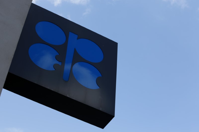 &copy; Reuters. The logo of the Organization of the Petroleum Exporting Countries (OPEC) is pictured at its headquarters in Vienna, Austria, March 21, 2016. REUTERS/Leonhard Foeger