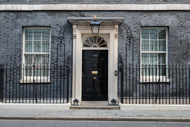 &copy; Reuters. A general view of 10 Downing Street in London, Britain, January 29, 2022. REUTERS/May James/Files