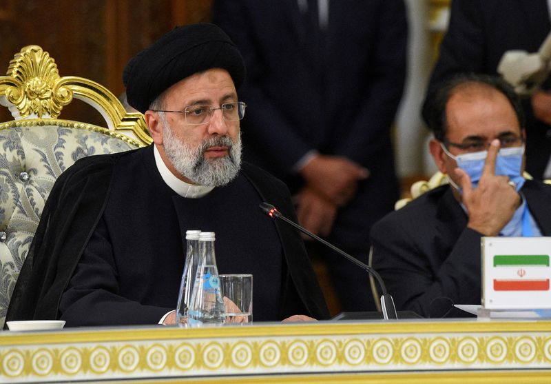 &copy; Reuters. الرئيس الإيراني إبراهيم رئيسي بصورة من أرشيف رويترز.
