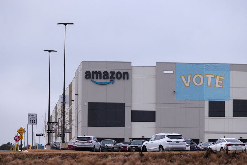 Union says Amazon continues to interfere with election at Alabama warehouse