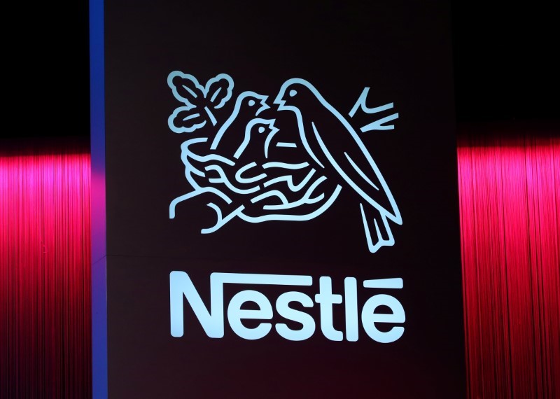 &copy; Reuters. Logo da Nestlé
11/04/2019
REUTERS/Denis Balibouse