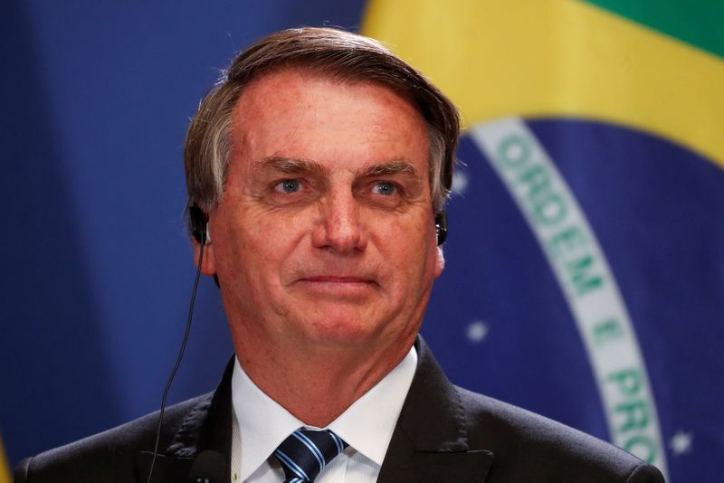 &copy; Reuters. Presidente Jair Bolsonaro durante visita a Budapeste
17/02/2022 REUTERS/Bernadett Szabo