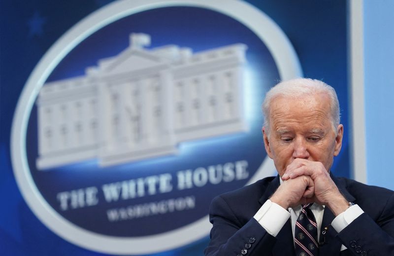 Analysis-Russia crisis presents Biden limited upside at home, plenty of downside