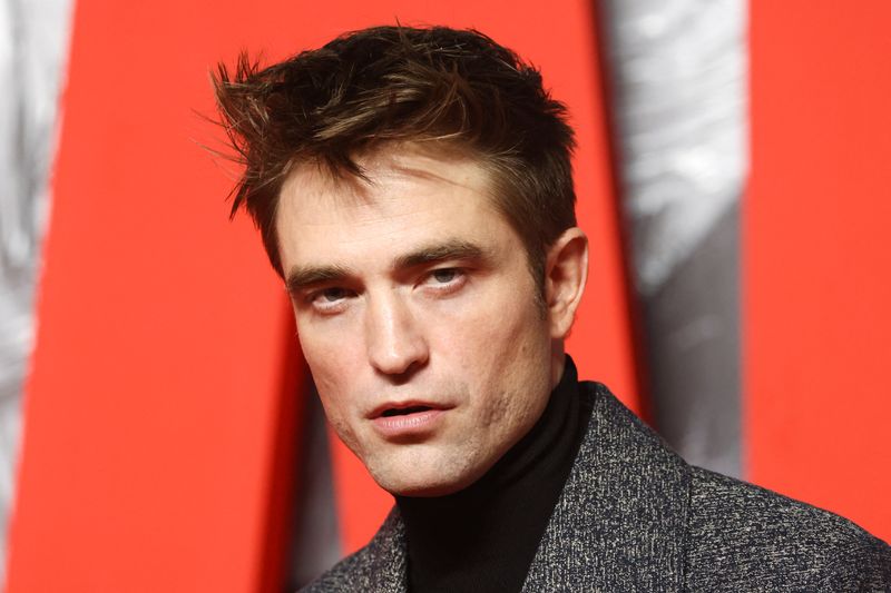 &copy; Reuters. Robert Pattinson no tapete vermelho de "The Batman" em Londres
23/02/2022
REUTERS/Tom Nicholson