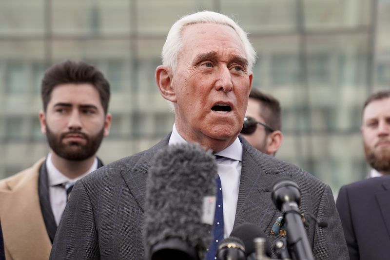Trump ally Roger Stone sues lawmakers probing Jan. 6 insurrection