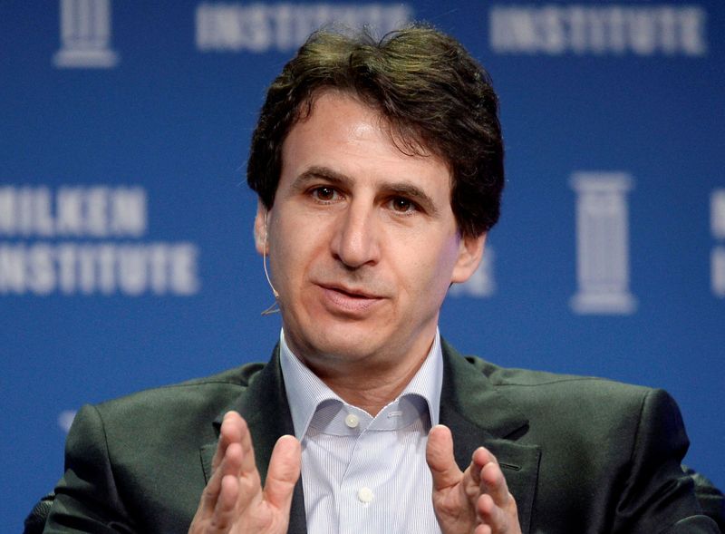 &copy; Reuters. FILE PHOTO: Marc Rowan of Apollo Global Management, LLC, takes part in a panel discussion of Credit Markets: What's Next? during the 2014 Milken Institute Global Conference in Beverly Hills, California April 29, 2014.  REUTERS/Kevork Djansezian