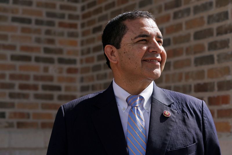 &copy; Reuters. FILE PHOTO: U.S. Rep. Henry Cuellar (D-TX) poses for a photo in Laredo, Texas, U.S., October 9, 2019. Picture taken October 9, 2019.  REUTERS/Veronica Cardenas/File Photo