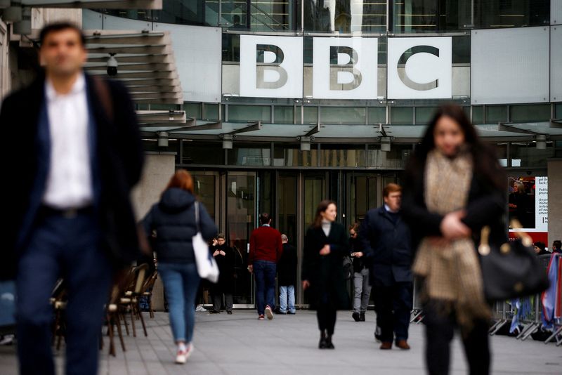 &copy; Reuters. Prédio da BBC em Londres
29/01/2020
REUTERS/Henry Nicholls