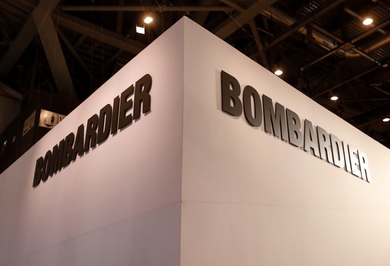 Canadian business jet maker Bombardier suspends all activities with Russian clients