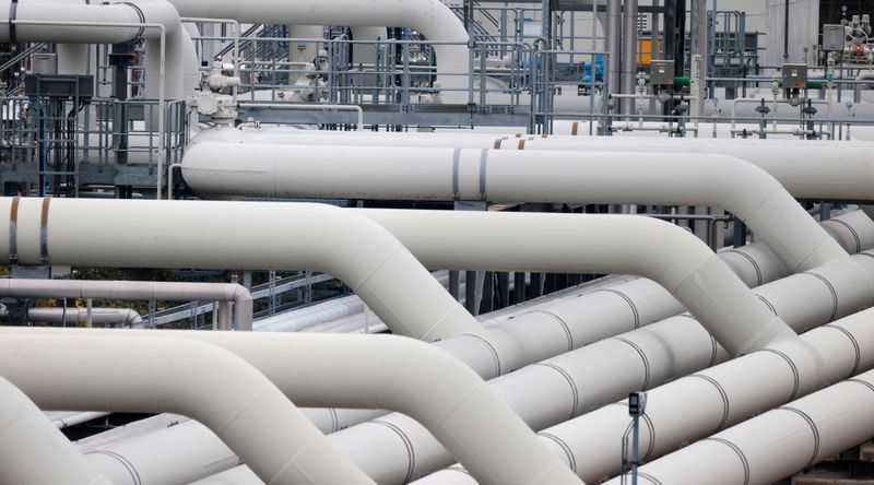 &copy; Reuters. L'Allemagne a franchi samedi un pas supplémentaire pour réduire sa dépendance à l'égard des approvisionnements énergétiques russes en dévoilant un projet de terminal d'importation de gaz naturel liquéfié (GNL), nouveau signe d'un changement de p
