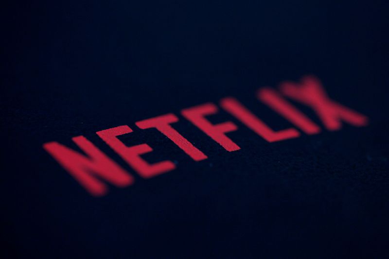 &copy; Reuters. FILE PHOTO: A photo of the logo of the  Netflix  streaming service provider in Paris September 15, 2014.  REUTERS/Gonzalo Fuentes