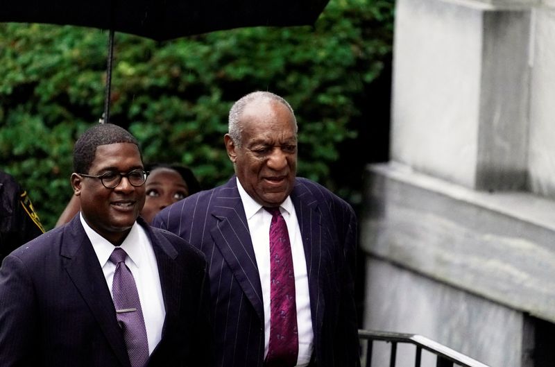 © Reuters. FILE PHOTO: Actor and comedian Bill Cosby arrives at the Montgomery County Courthouse for the sentencing hearings in his sexual assault trial in Norristown, Pennsylvania, U.S., September 25, 2018. REUTERS/Jessica Kourkounis/File Photo