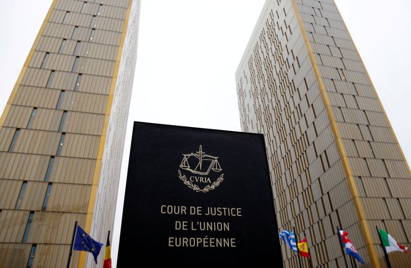 &copy; Reuters. FILE PHOTO: The towers of the European Court of Justice are seen in Luxembourg, January 26, 2017. REUTERS/Francois Lenoir