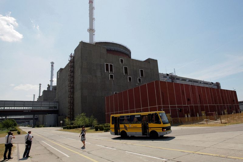 &copy; Reuters. محطة زابوريجيا للطاقة النووية في أوكرانيا في صورة من أرشيف رويترز