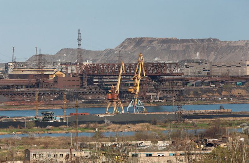 Ukraine's military says Russian forces are trying to storm Azovstal plant