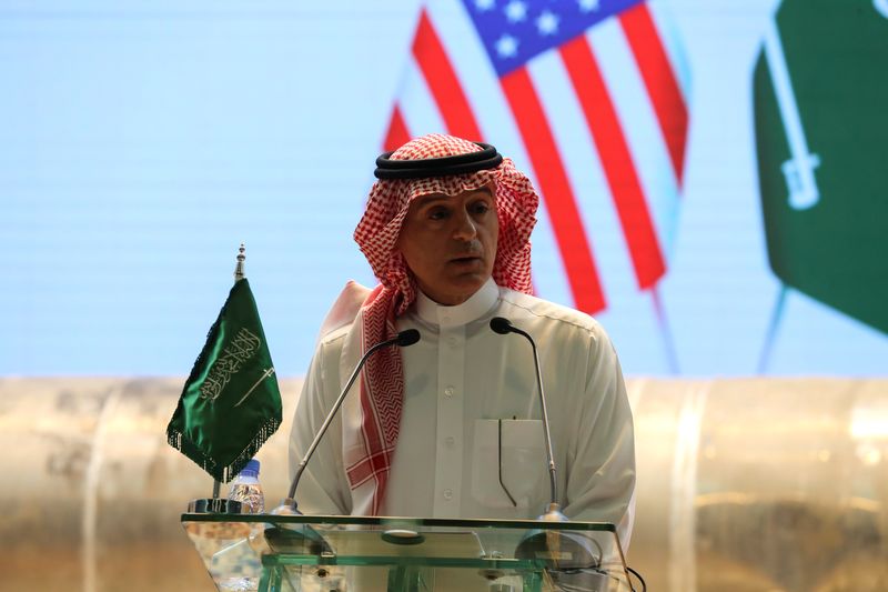 &copy; Reuters. وزير الدولة السعودي للشؤون الخارجية عادل الجبير في صورة من أرشيف رويترز.